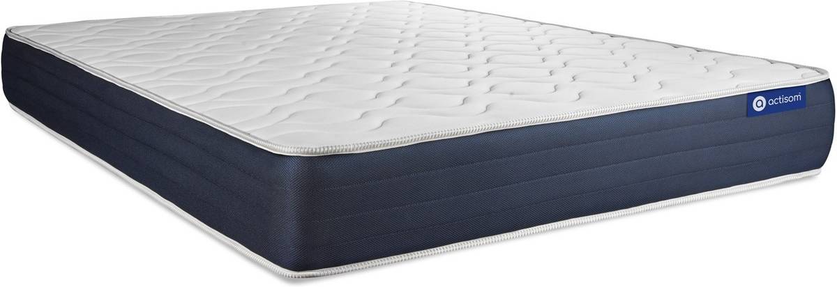 Conjunto de Somier + Colchón ACTISOM Actimemo Sleep (Gris - 135x190cm)