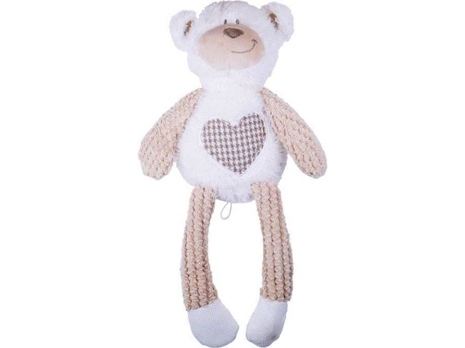 Peluche para Perros ROSEWOOD Teddy Benjamin Blanco y Marrón (40cm)