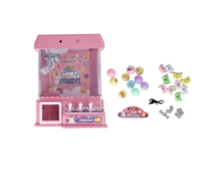 Ats-máquina De Agarrar Muñecos Mini Con Luz Y Música Eléctrica, Juego De Cazoleta Para Fiesta Color Rosa