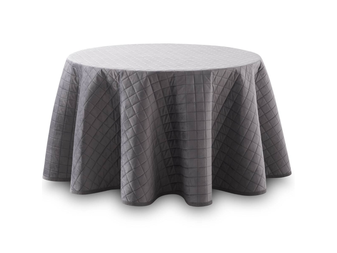 Lanovenanube Falda Camilla Velvet Acolchada Redonda Gris, 100