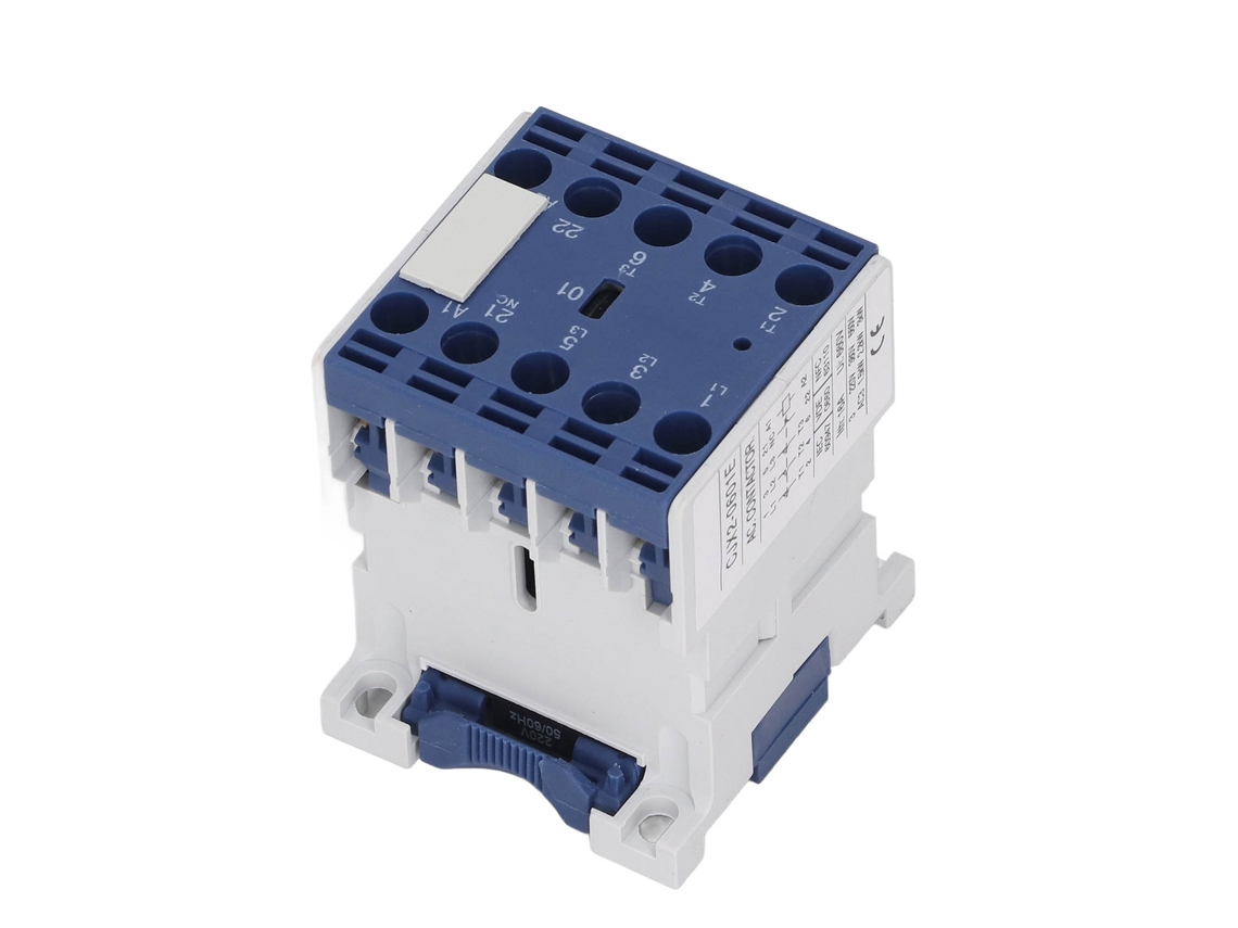 Contactor trifásico de CA, 3 polos, normalmente abierto, 220 V, para control de arranque de motor CJX2 0601E.