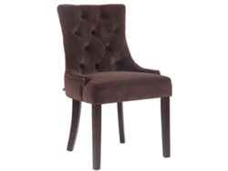 Silla De Comedor Aberdeen En Terciopelo marrom/antigo CLP