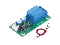 Módulo Sensor De Vibración 12v Dc Con Relé Ajustable Retardo Tiempo Alarma Interruptor