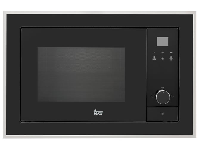 Teka 820 Bis microondas cristal negro grill 20l integrable 20 sin marco 700 ml820bis litros 700w+grill horno 700w inox 1100 40584200 ml820 1000