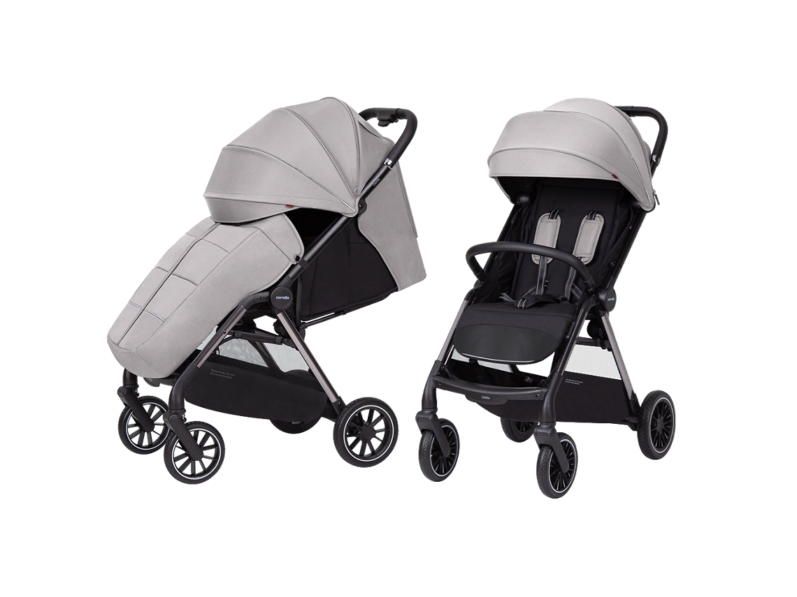 Cochecito De Paseo Carrello Delta 2024 Crl-5517 Flint Grey