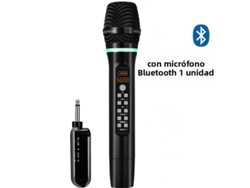 Micrófono de mano inalámbrico UHF profesional con Bluetooth Mdug (versión Bluetooth)