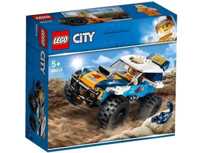 LEGO City: El coche de rally del desierto - 60218 (Edad Mínima: 5 - 75 Piezas)