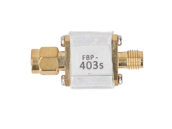 Filtro Pasabanda 403mhz Con Banda 4mhz Pérdida Baja Reducción Ruido Para Receptor