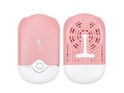 Mini secador de pestañas USB, herramienta de maquillaje para mujer, pegamento de secado rápido MDUG (rosa)