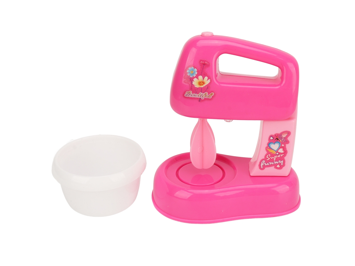 Juguete De Batidora De Cocina De Alta Simulación Para Niños Niñas Con Función Rotatoria Material Seguro Abs
