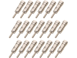 Adaptador De Antena Fm, 20 Unidades, Para Radio De Coche, Conector Iso Din, Arnés De Cableado.