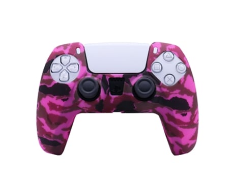 Carcasa para mando PS5 MOROROR Rosa