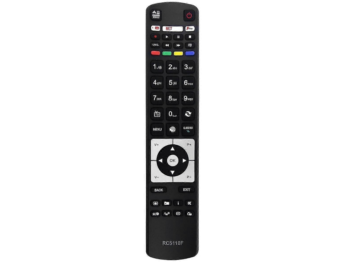 Rc5118f Compatible con Rc5117 Rc5118 42hyt42u 50hyt62uh Smart TVvayotoy