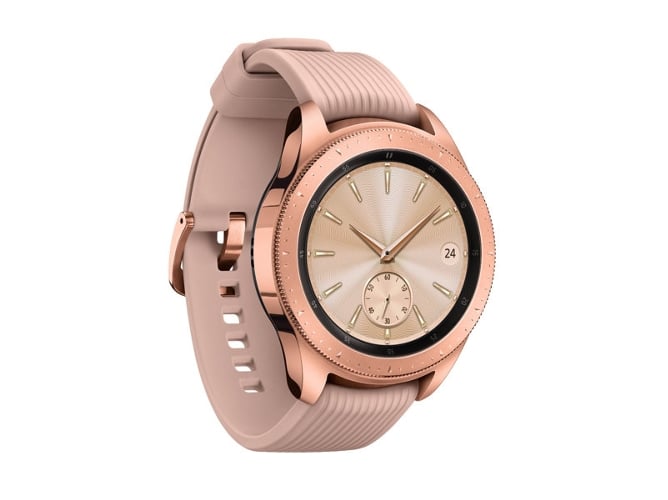 smart watch samsung rosa