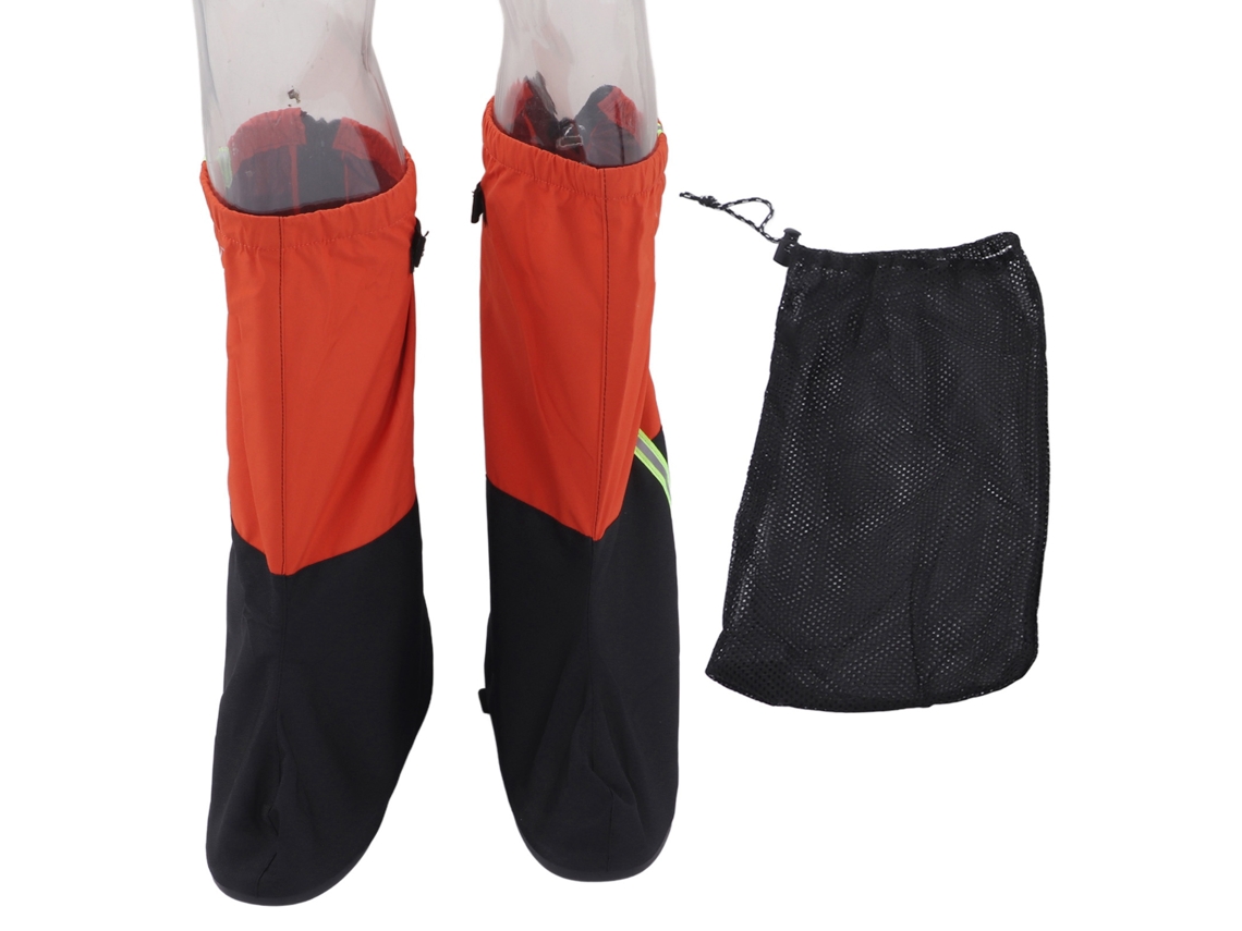 Cubrezapatos Impermeables Para Lluvia Y Nieve Con Polainas Antideslizantes Para Acampar, Pescar Y Andar En Bicicleta.