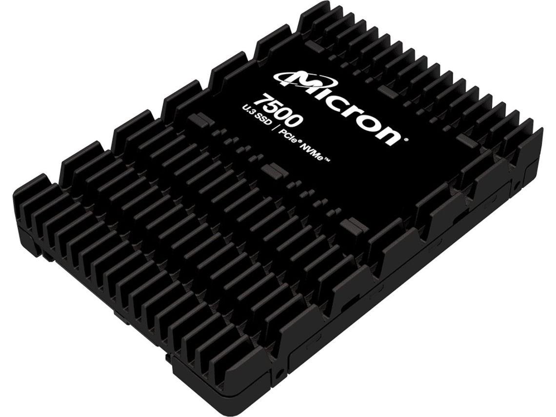 Ssd Micron 7500 Pro 960gb U.3 Nvme Pci 4.0 Mtfdkcc960tgp 1bk1dabyyr (dwpd 1) Tcg (15mm)