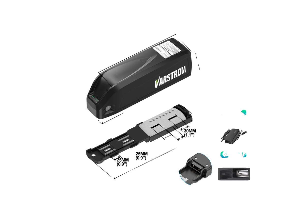 Batería de bicicleta eléctrica con celdas de litio y alta capacidad, 48v20ah G80 SAM SUNG OEM