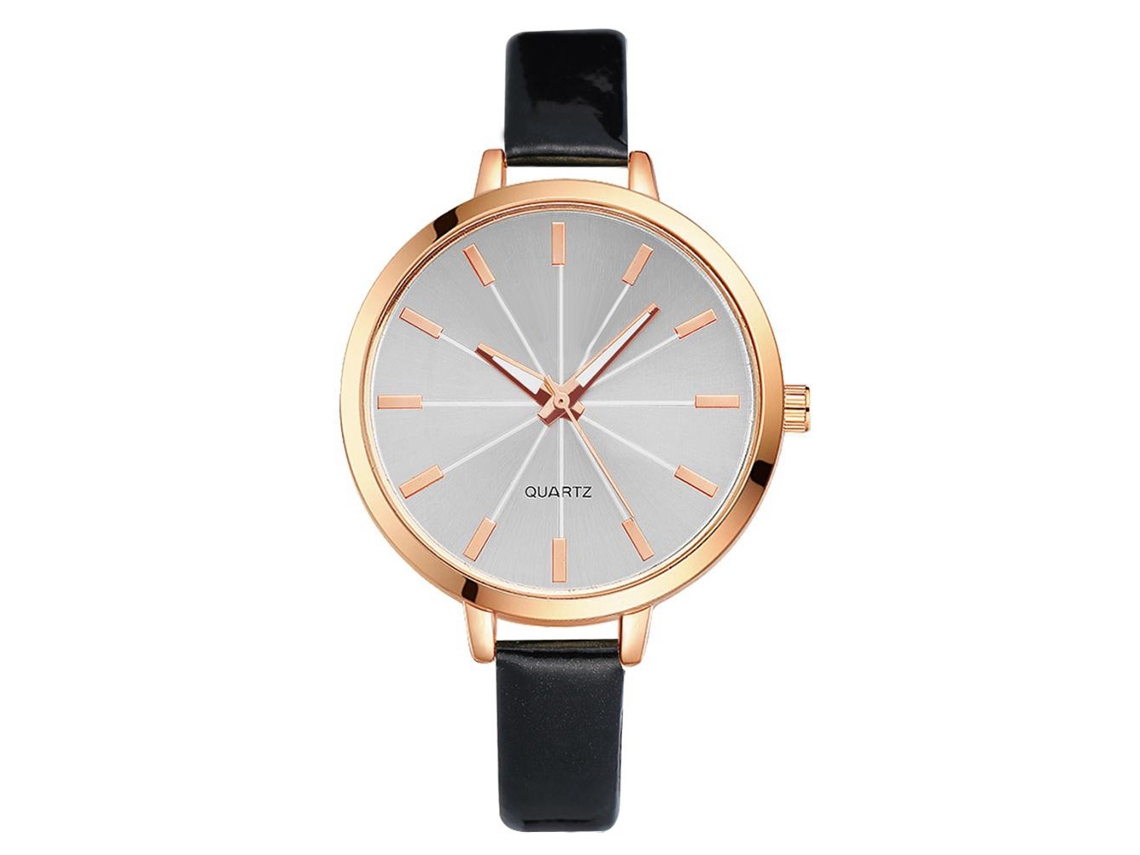 Reloj De Pulsera Analógico De Cuarzo Informal Con Correa De Pu, Estampado De Animales De Dibujos Animados, Lvpai Blanco