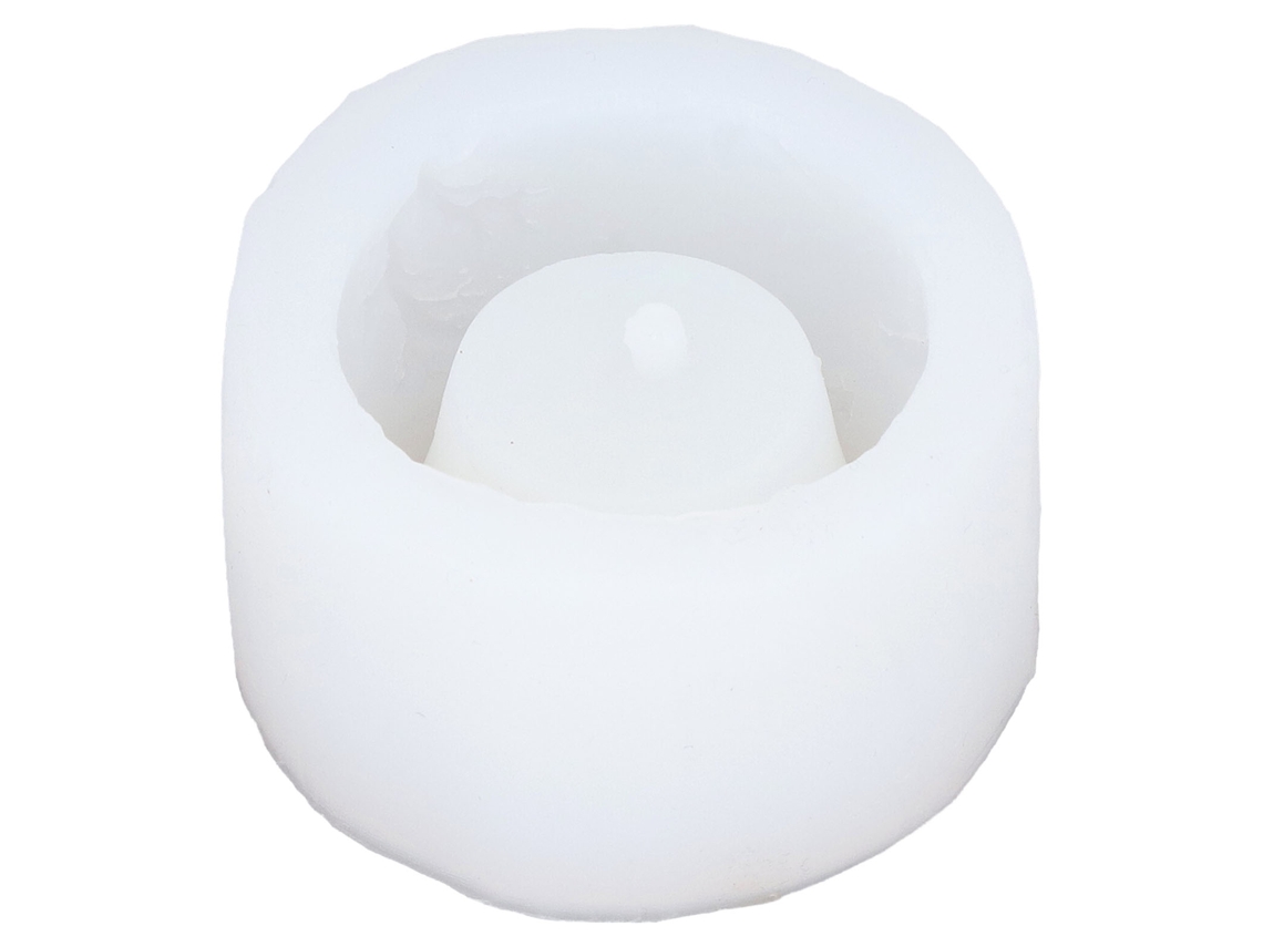 Molde De Silicona Para Maceta De Suculentas Con Orificio De Drenaje. Molde Para Plantas Diy.