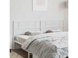 Cabecero De Metal Blanco 180 Cm