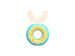 Cepillo De Dientes Infantil En Forma De U Con Cabezal De Silicona Suave, Diseño De Limpieza Bucal De 360° Para Bebés.
