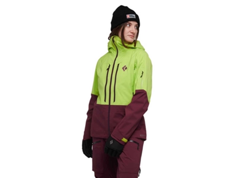 Casacos BLACK DIAMOND Jaqueta Recon Lt Verde XS Mulher