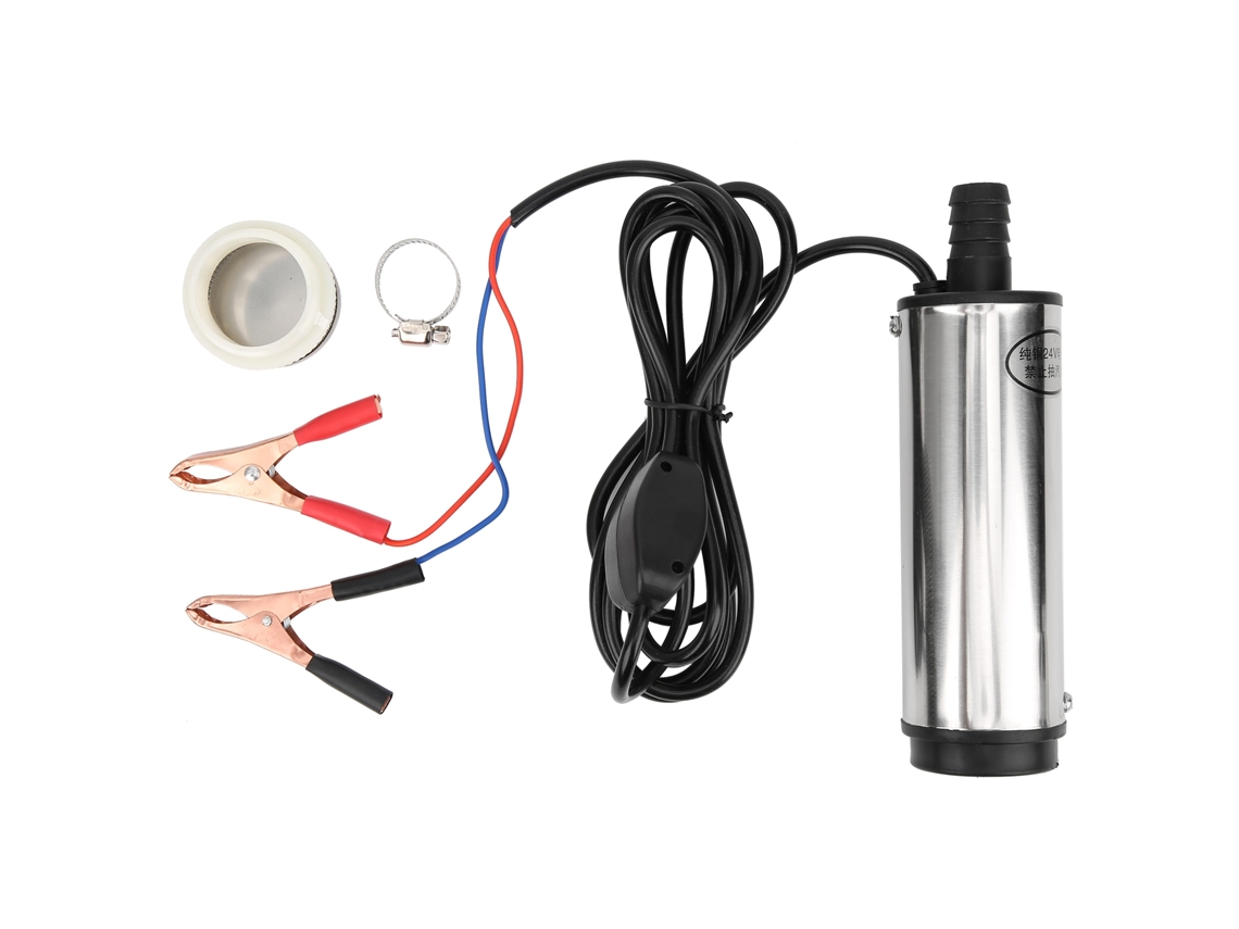 Bomba Autocebante De 24 V Para Diésel Y Queroseno Con Filtro De Transferencia De Aceite Y Agua.