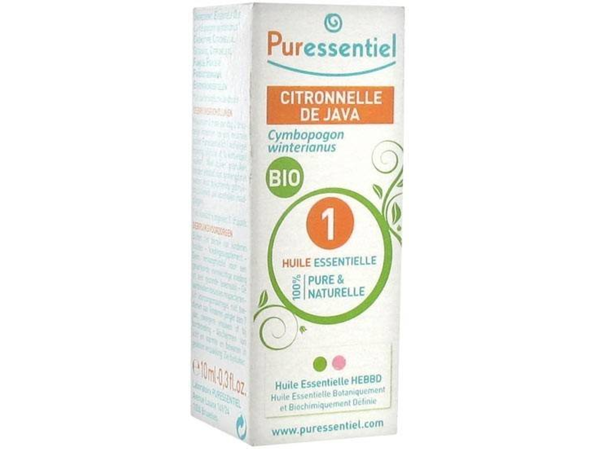 Crema Facial PURESSENTIEL Citronela Java Huile (10 ml)