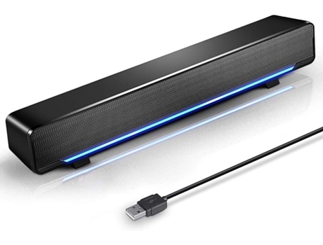Barra de sonido Bluetooth - Negra (versión clásica, Bluetooth cable) TUSERXIN