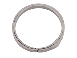 Anel De Chave De Liga De Titânio 33mm Com Abertura Lateral Anti-corrosivo Acessório Portátil Para Outdoor Cinza