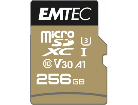 Tarjeta de memoria EMTEC Emtec Speedin Pro 256 Gb MicroSDXC UHS-I Clase 10