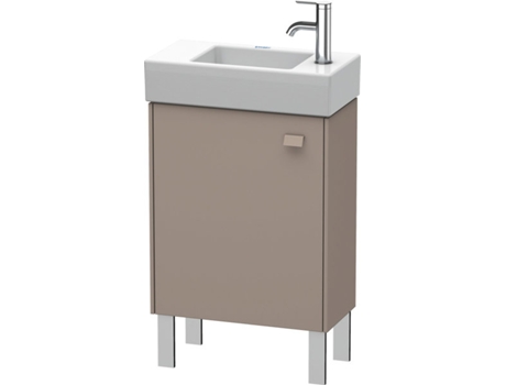 Mueble bajo lavabo DURAVIT Brioso de pie 48,4 x 23,9 cm 1 puerta con bisagra a la izquierda 1 balda de cristal para lavabo Vero Air 072450
