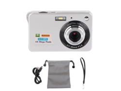 Cámara digital compacta de bolsillo para vlogging y vídeo: ideal para grabar y fotografiar.