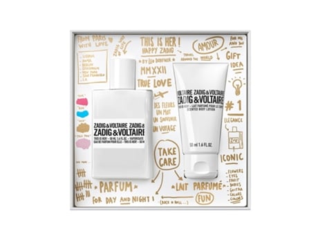 Set ZADIG & VOLTAIRE This Is Her Edp 50ml Loción Corporal 50ml