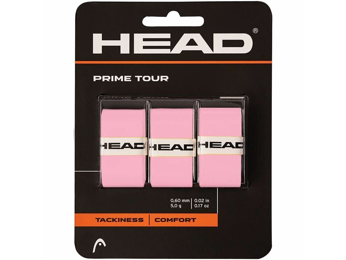 Overgrip Tenis  HEAD Prime Tour 3Pack Rosa Multicolor