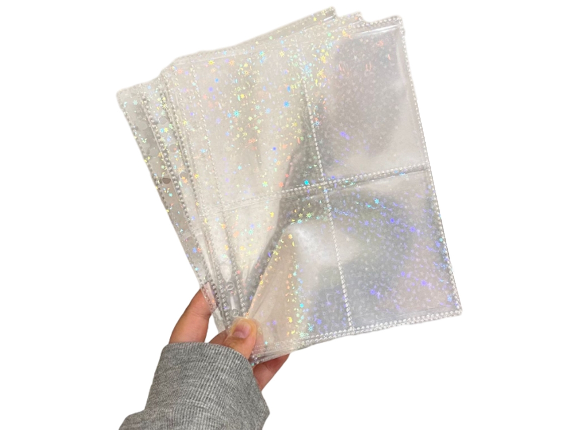 Carpeta de fotos Kpop, cubierta mate, álbum de hojas sueltas para postales y fotos, ideal para chicas.