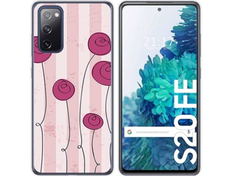 Carcasa Samsung Galaxy S20 FE TUMUNDOSMARTPHONE Flores Vintage Multicolor