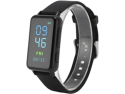 Reloj con grabadora de voz, reproductor de música MP3, grabadora de voz digital, correa de cristal Cu Gokoco