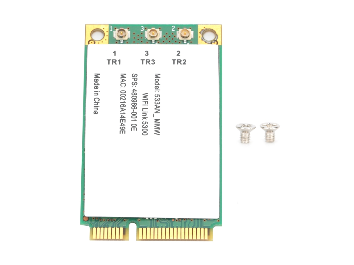 Placa De Rede Sem Fio 750m Dual Band 2.4g/5g Mini Pci-e Notebook Wifi Link 5300 Agn