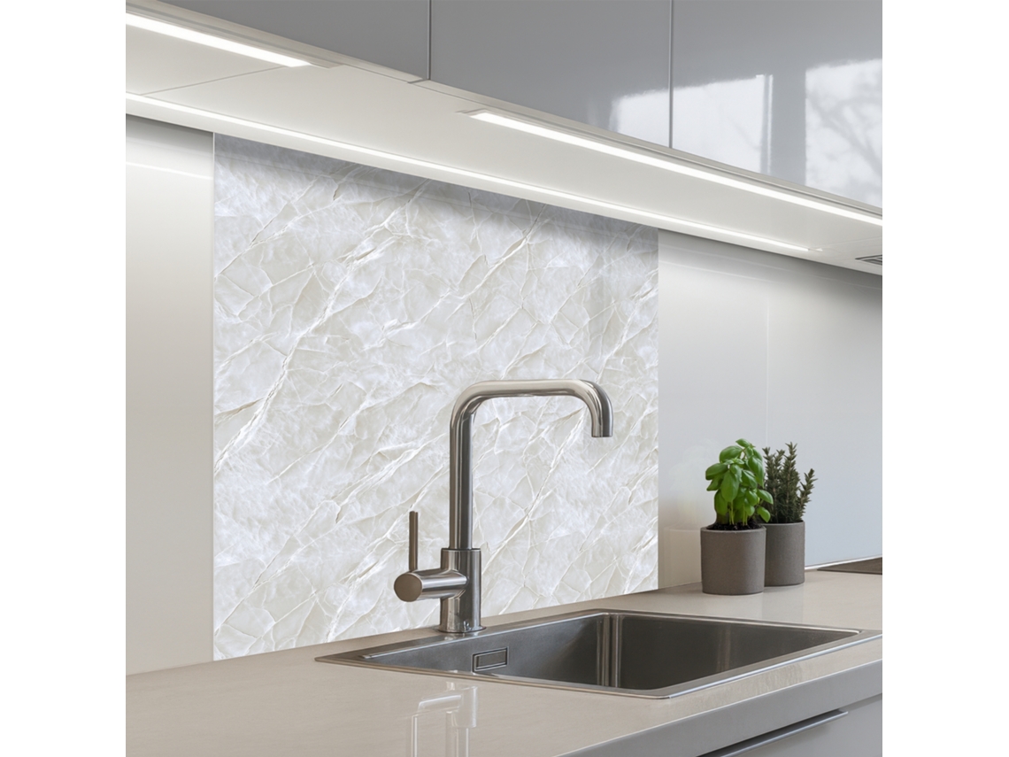 Salpicaderos De Cocina Superficie - Textura - Gris 80x80 Cm