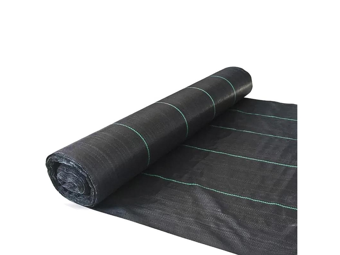 Malla antihierbas (rollo 2,0x100 metros) gramaje 110 gr/m2. malla anti maleza, malla geotextil jardin, tela anti hierbas jardin,