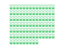 100 Pinzas Autoadhesivas Para Plantas Trepadoras, Para Fijar Enredaderas A Muros Verdes.