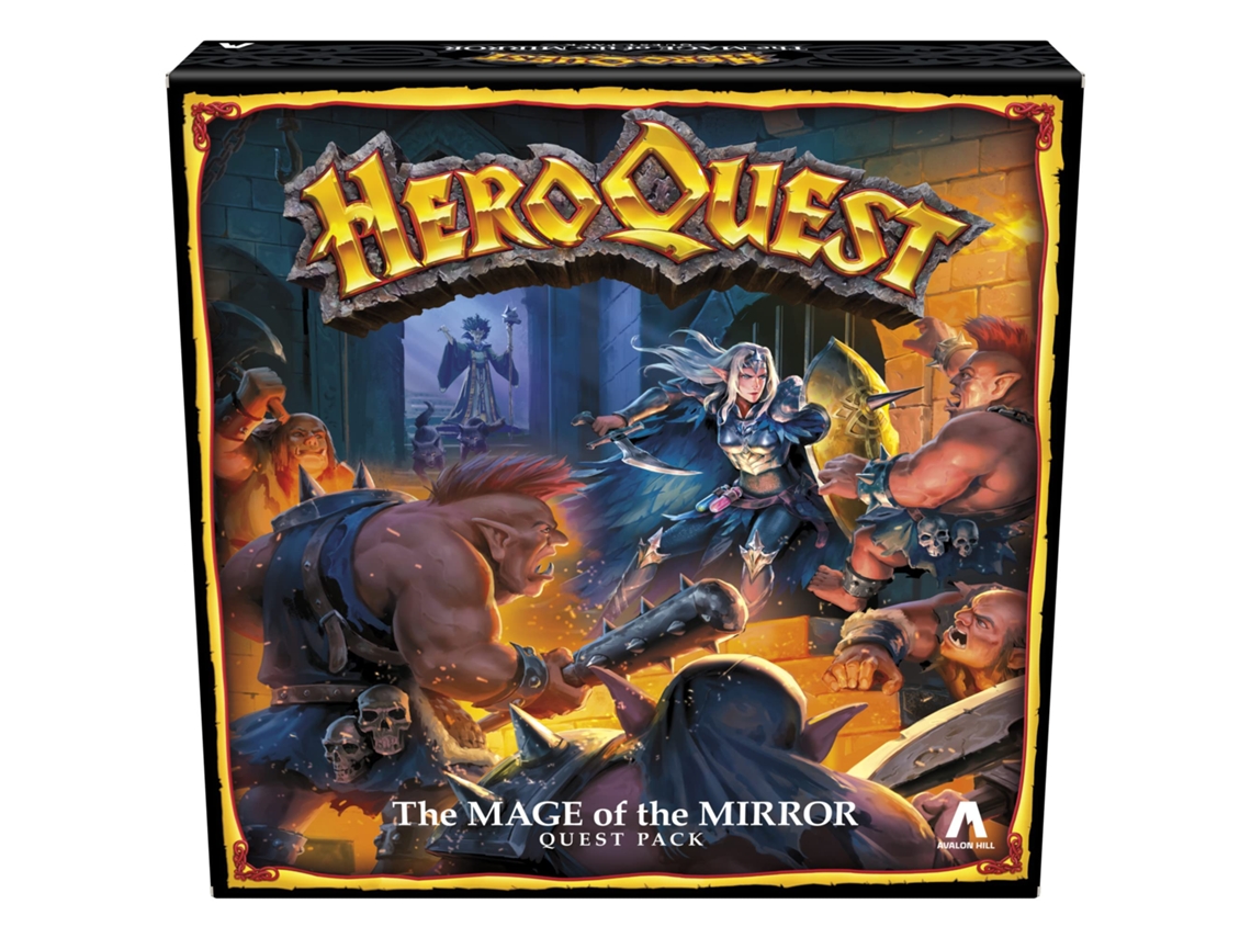 Juego de Mesa HASBRO GAMING HeroQuest The Mage of the Mirror Edad Mínima Recomendada: 14 años)