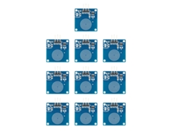 10 Módulos De Sensor Táctil Digital Capacitivo Ttp223b Para Equipos Eléctricos.