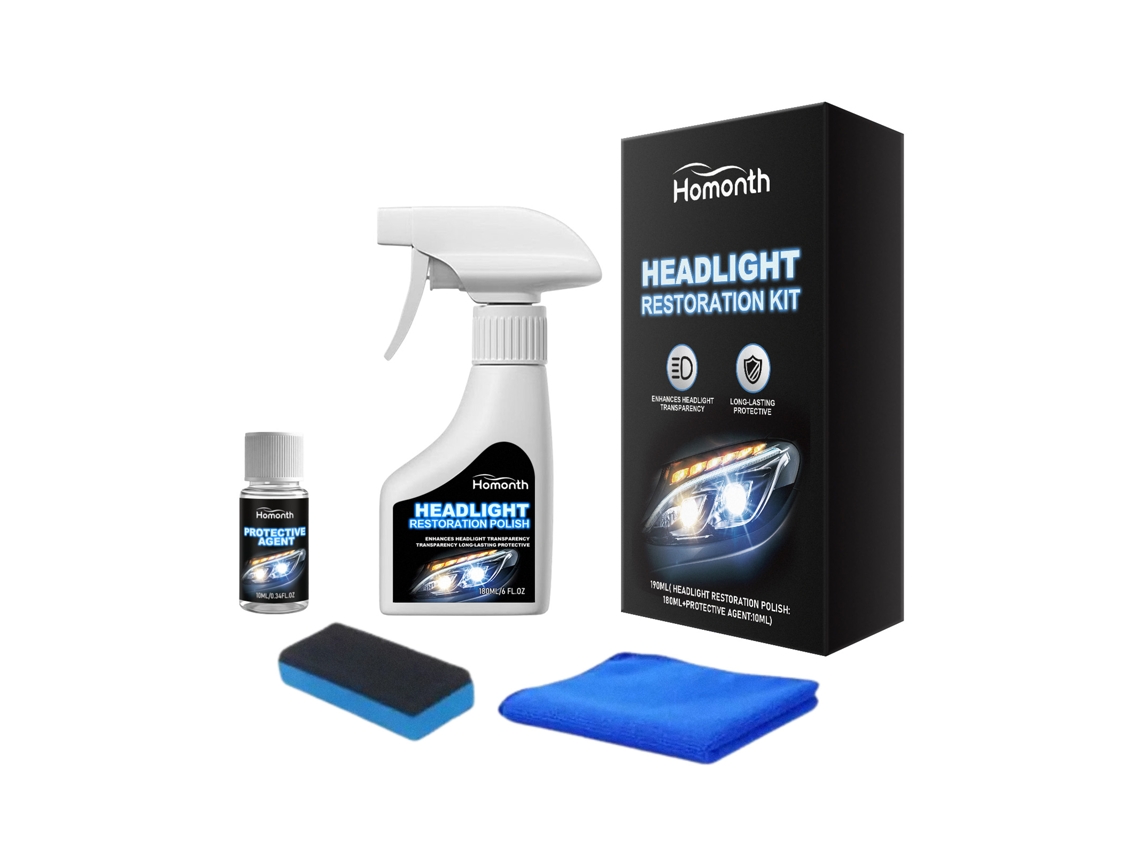 Kit de cuidado diario para faros delanteros Homonth