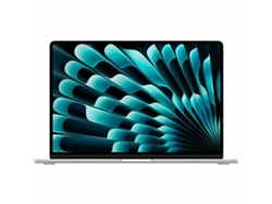 Portátil Apple MacBook Air M4 (SSD plateado, socket UE, Azerty francés, 24 GB de RAM, 15,3" Apple M)