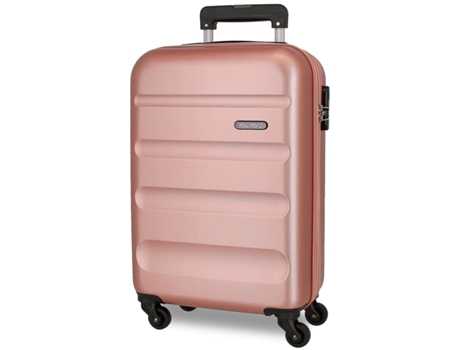 MALETA DE CABINA ROLL ROAD FLEX RÍGIDA EXPANDIBLE 55CM NUDE