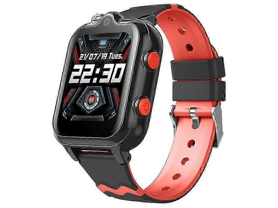 Reloj inteligente para niños con teléfono 4G, rastreador GPS, videollamada bidireccional y cámara de doble lente Ly Ebike