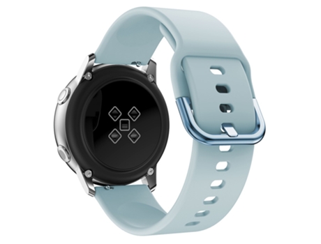 Correa de Silicona 20mm para Samsung Galaxy Watch Active SM-R500 - azul claro