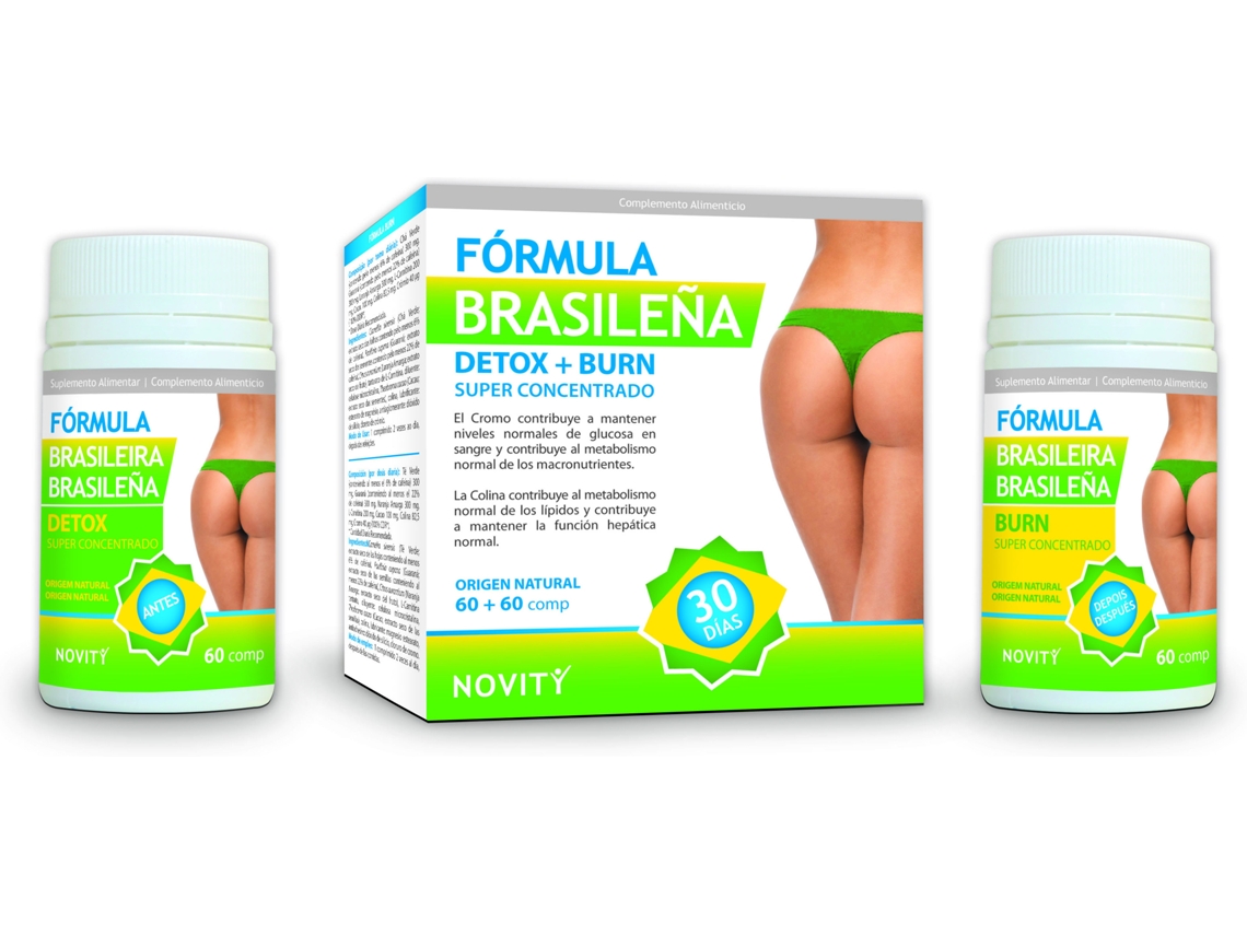 Complemento Alimentar DIETMED Formula Brasileña 60+60 Comprimidos (Lima)